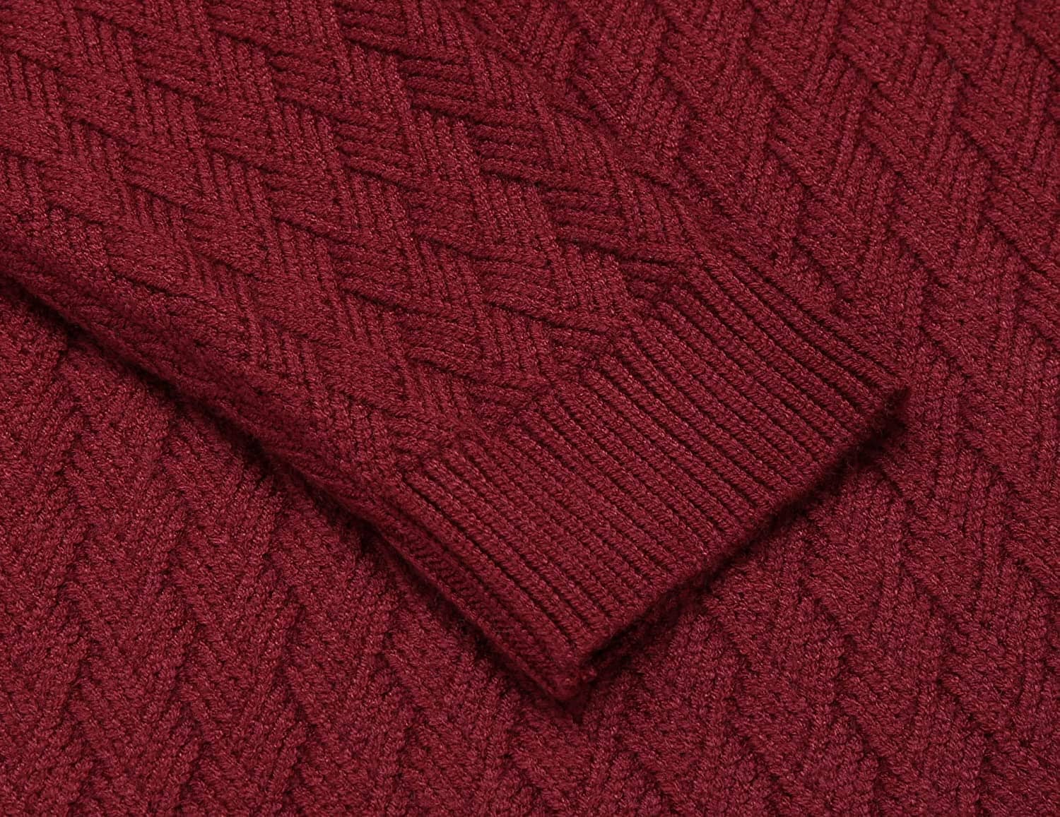 Rollkragen Patterned Strick Pullover Pullover