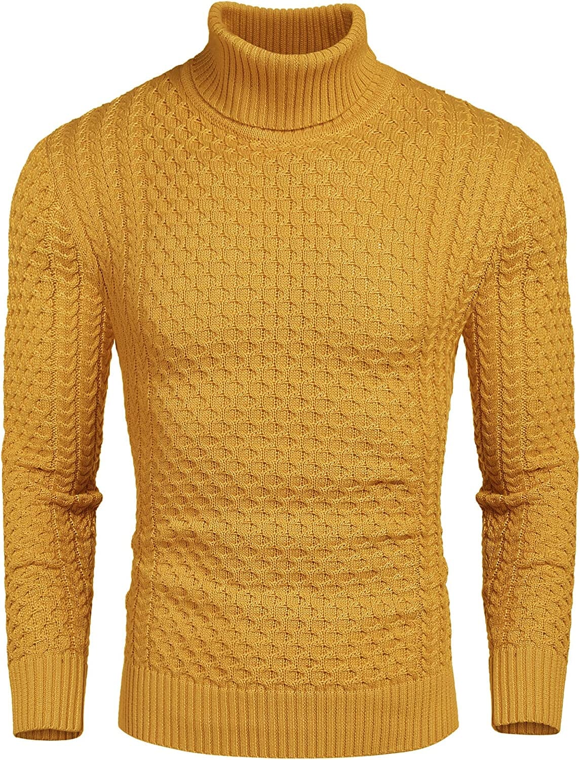Slim Fit Rollkragen Twisted Pullover