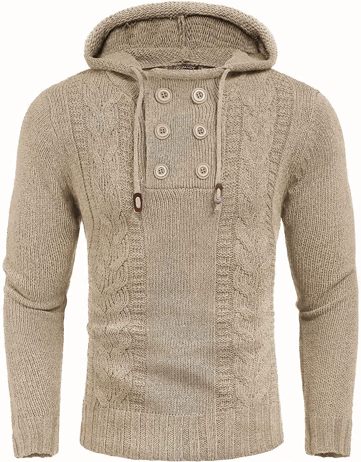 Casual Pullover Strick Hoodies