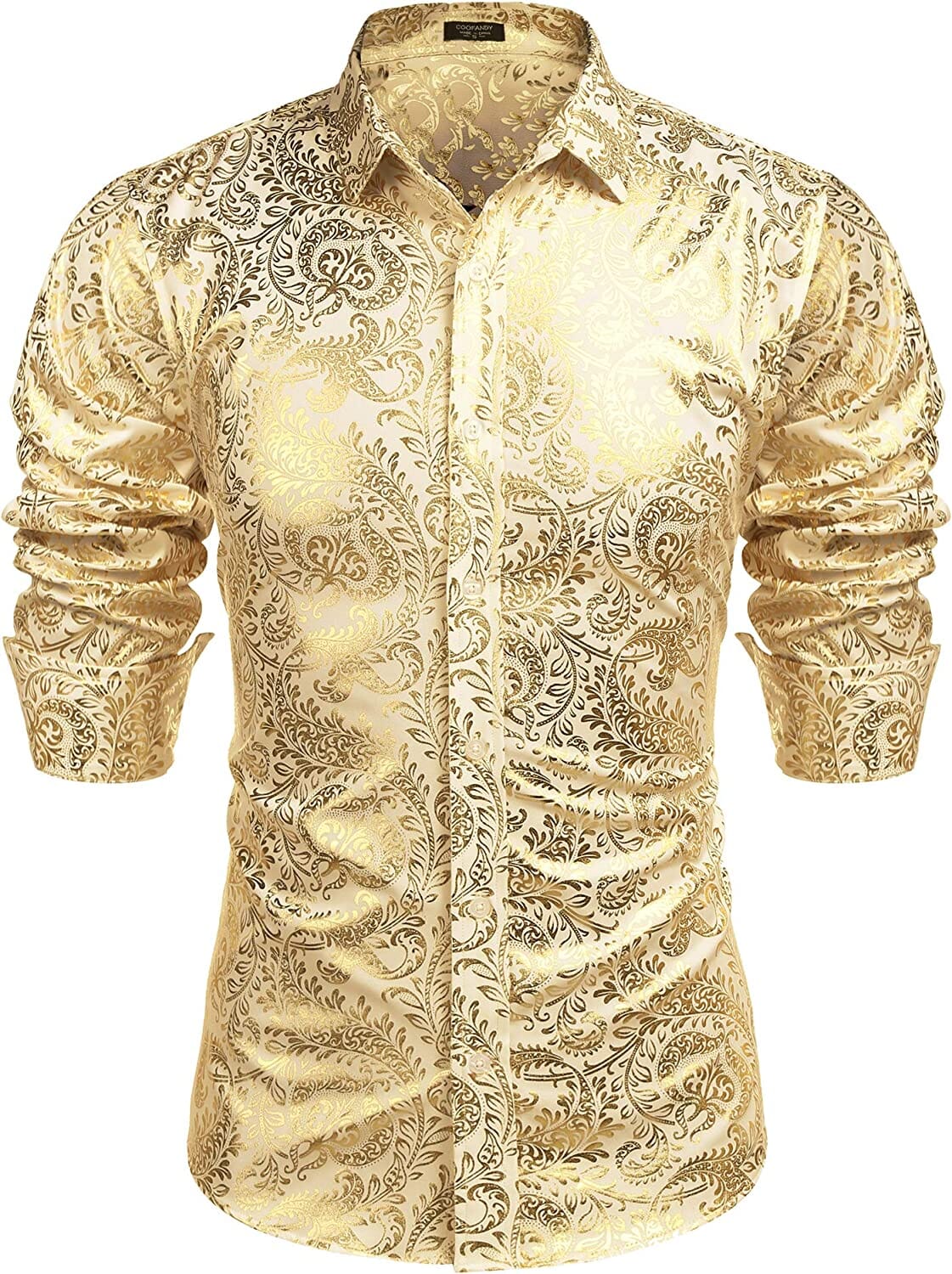 Luxus Design Blumen Dress Hemd