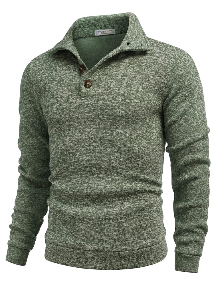 Casual Thermal Texured Strick Sweatshirt
