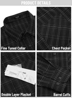 Business Knopf Up Plaid Hemden
