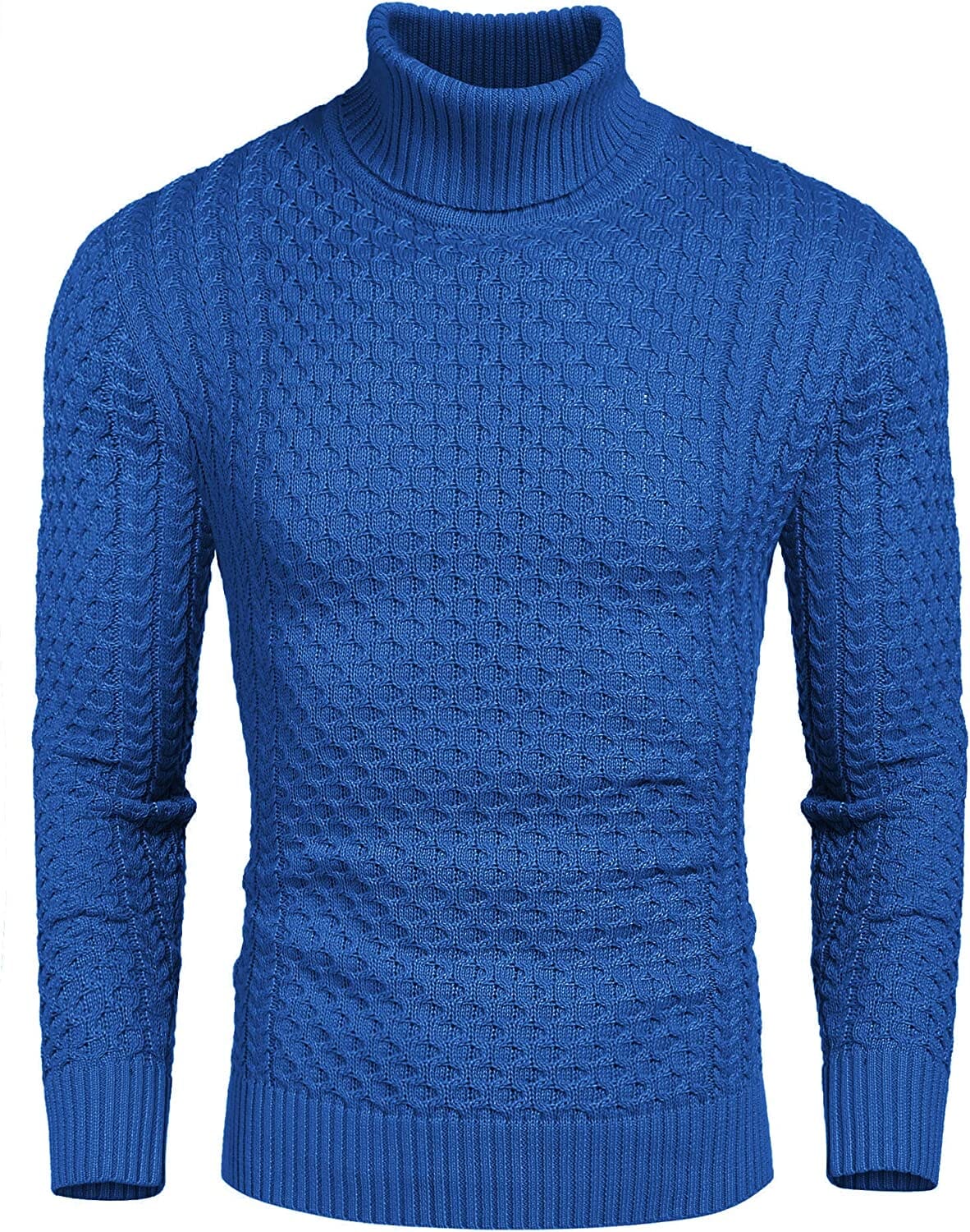 Slim Fit Rollkragen Twisted Pullover