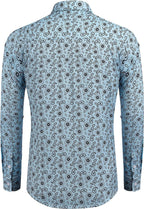 Blumen Knopf Down Flower Printed Hemd