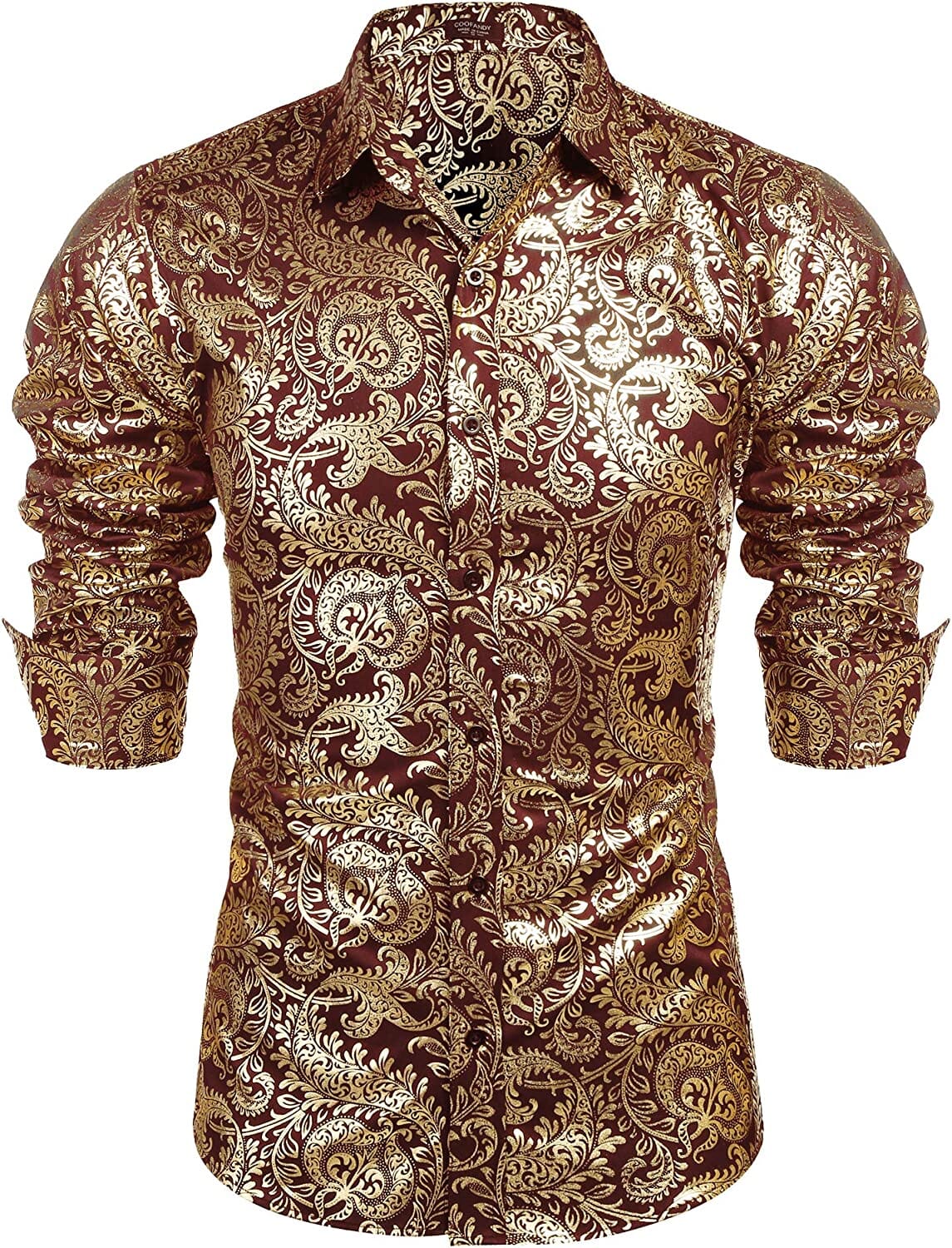 Luxus Design Blumen Dress Hemd