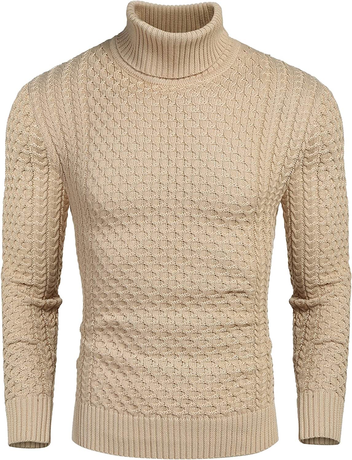Slim Fit Rollkragen Twisted Pullover