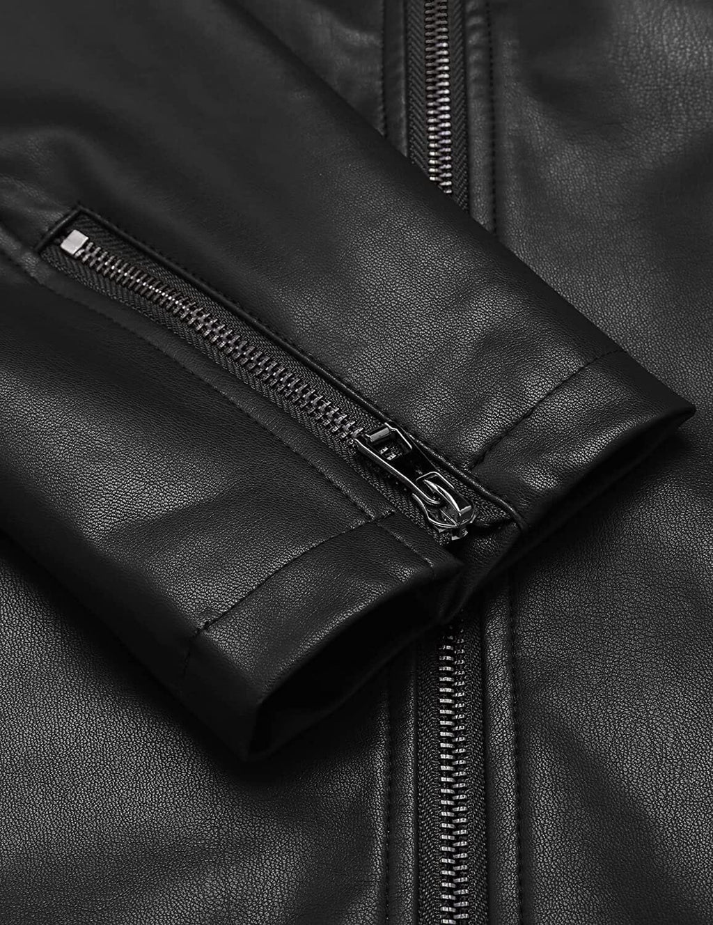 Motorcycle Leather Lightweight Jacke Mantel