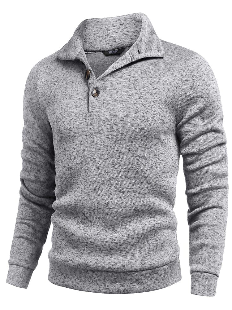 Casual Thermal Texured Strick Sweatshirt