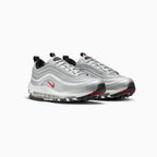 Nike Air Max 97 Silber Silber Bullet Rot Herren Sneaker Ikonisch