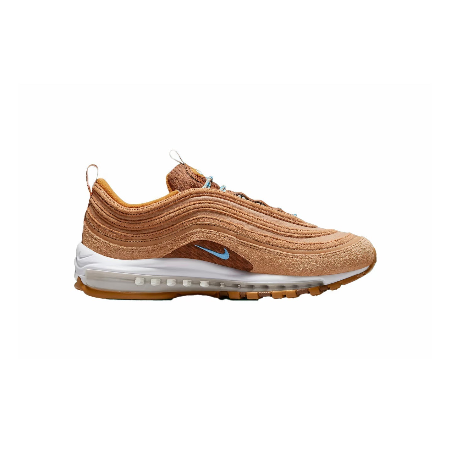 Nike Air Max 97 Braun Teddy Bear Herren Sneaker Morbide und Exklusiv