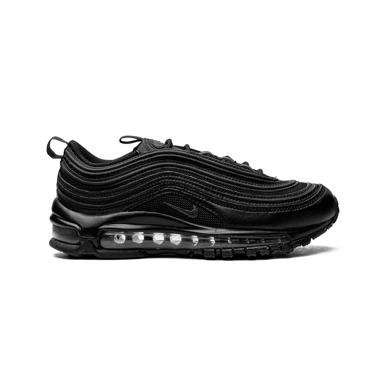 Nike Air Max 97 Total Schwarz Schwarz Herren Sneaker Klassisch