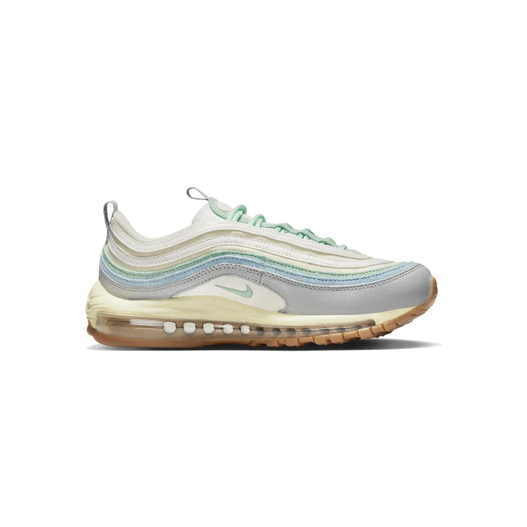 Nike Air Max 97 Grün Enamel Sail Blau Worn Herren Sneaker Elegant
