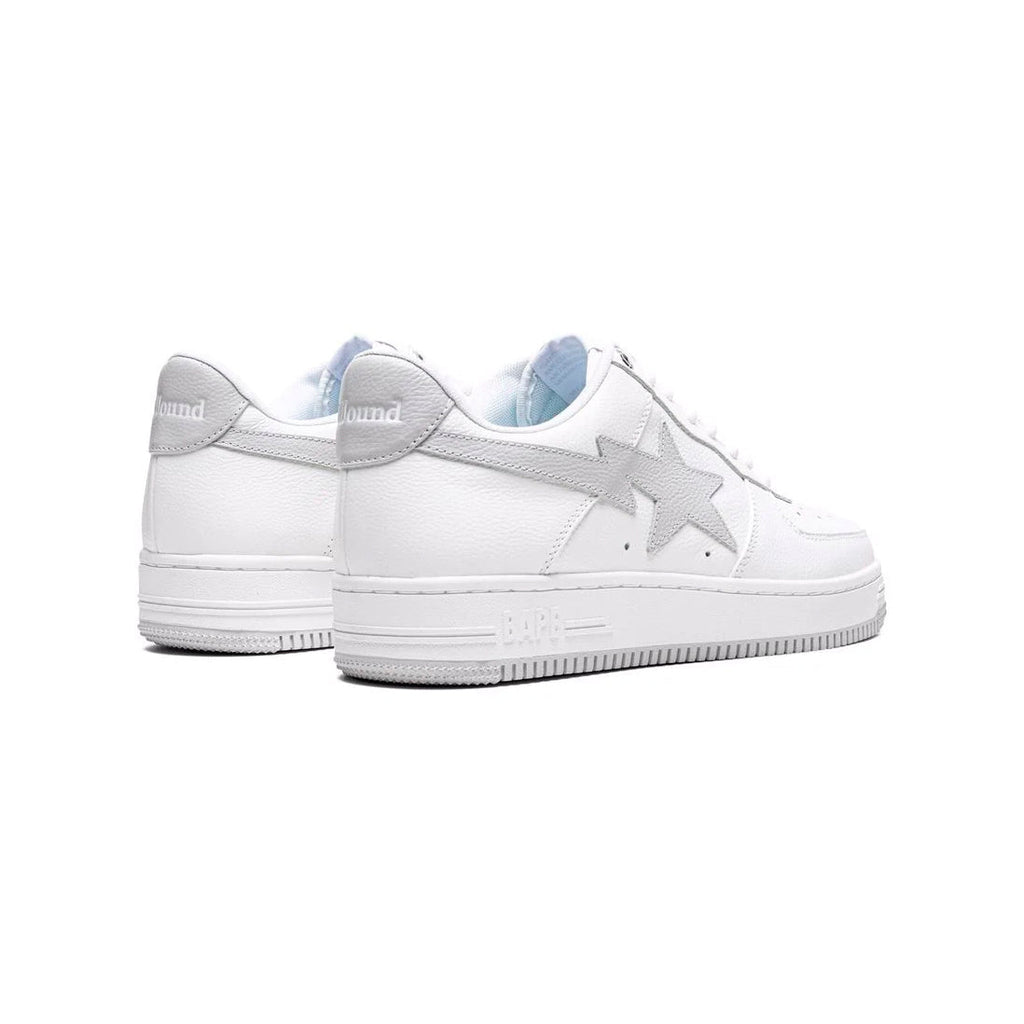 Sneaker A Bathing Ape x JJJJound Weiß in Leder