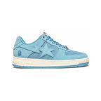 Sneaker A Bathing Ape SK8 STA Low M2 Hellblau Scamosciato