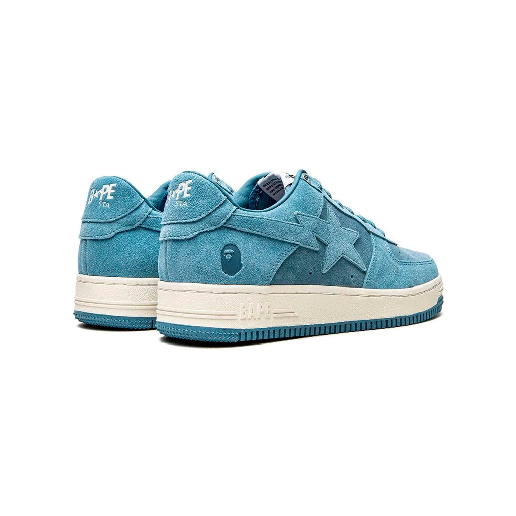 Sneaker A Bathing Ape SK8 STA Low M2 Hellblau Scamosciato