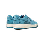Sneaker A Bathing Ape SK8 STA Low M2 Hellblau Scamosciato