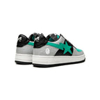 Sneaker A Bathing Ape STA Low Grau Schwarz Türkis