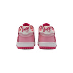 Sneaker A Bathing Ape SK8 STA ABC Camo Rosa Weiß
