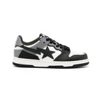 Sneaker A Bathing Ape SK8 STA #5 Weiß Schwarz Grau