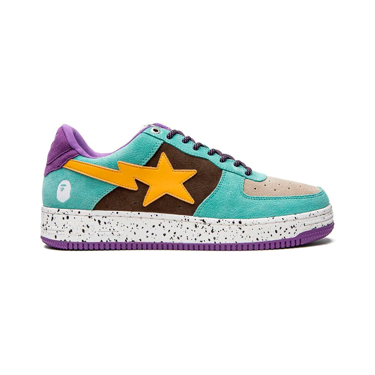 Sneaker A Bathing Ape STA #2 Multicolore Scamosciato
