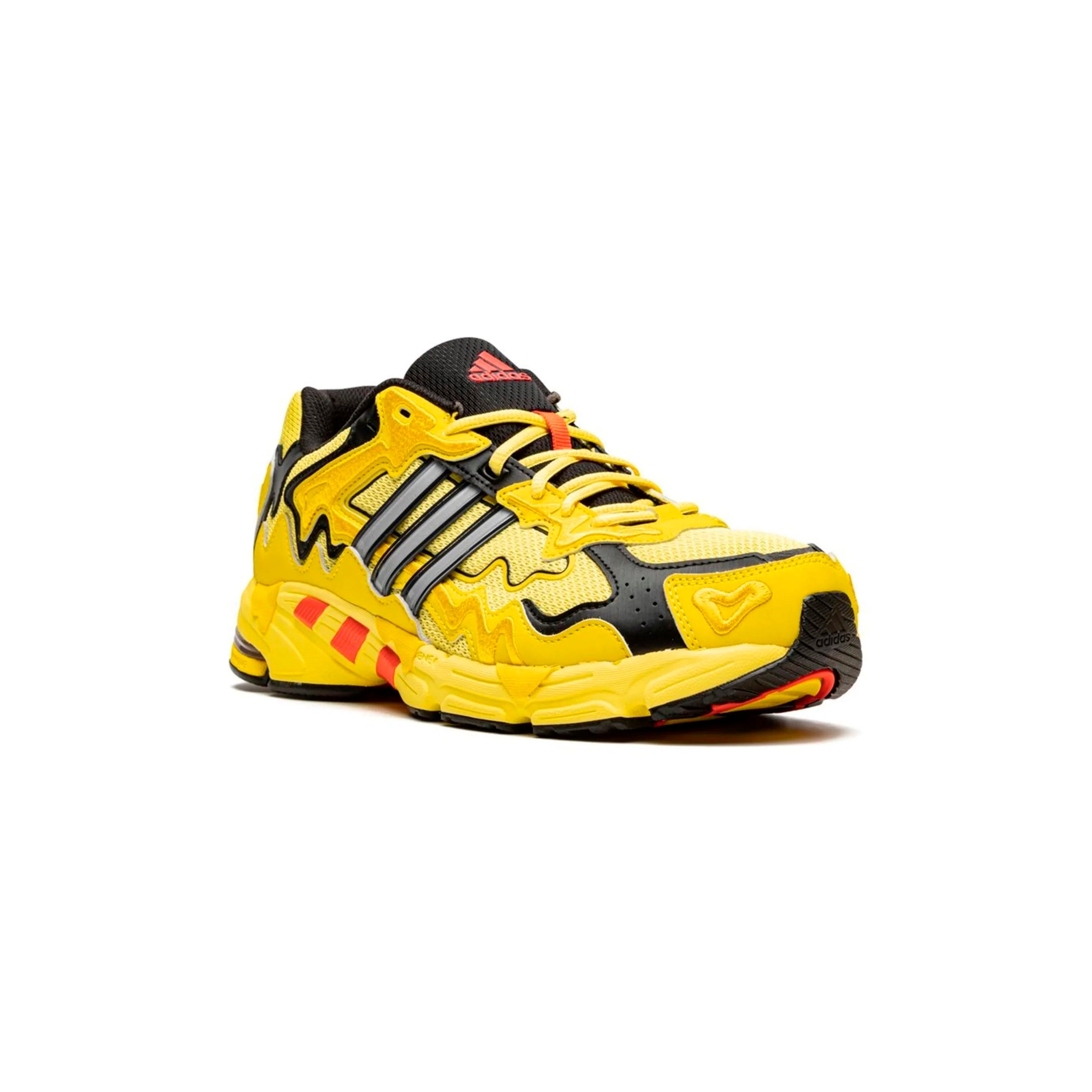 Sneaker Adidas x Bad Bunny Response CL Gelb Schwarz