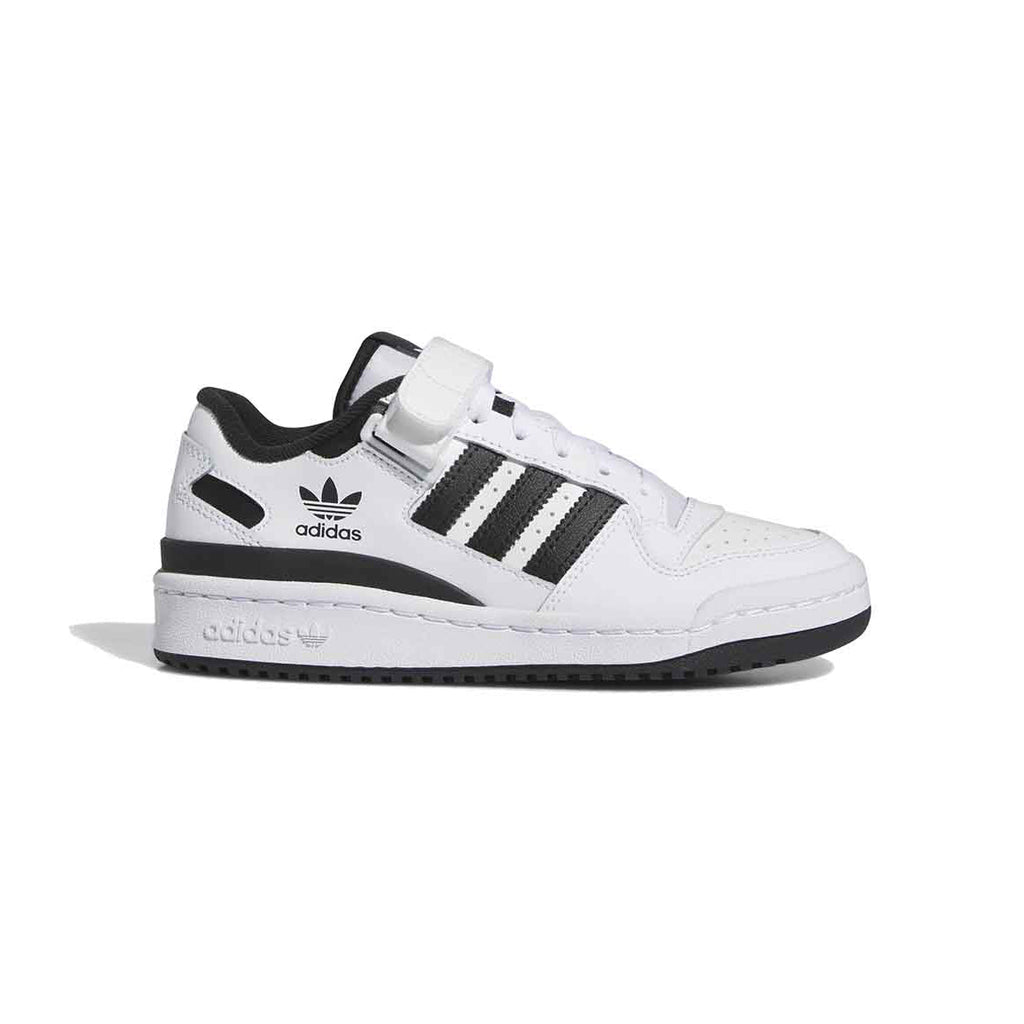 Adidas Forum Low Junior Weiß und Schwarz Schuhe da Ginnastica Kinder