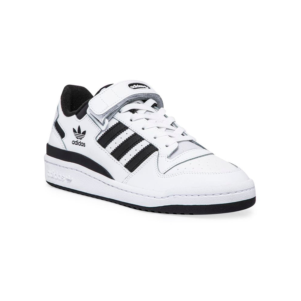 Adidas Forum Low Junior Weiß und Schwarz Schuhe da Ginnastica Kinder