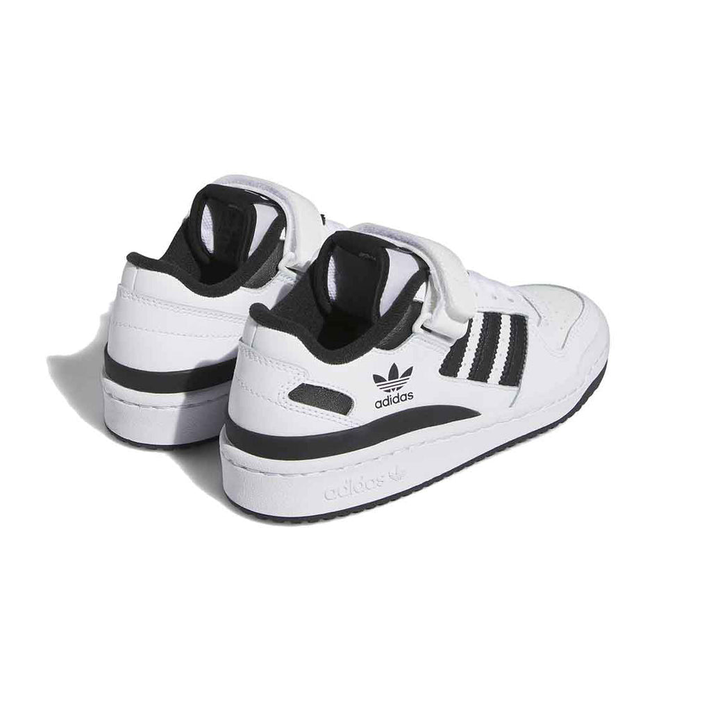 Adidas Forum Low Junior Weiß und Schwarz Schuhe da Ginnastica Kinder