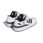 Adidas Forum Low Junior Weiß und Schwarz Schuhe da Ginnastica Kinder