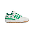 Adidas Forum Low Junior Weiß und Grün Schuhe da Ginnastica Kinder