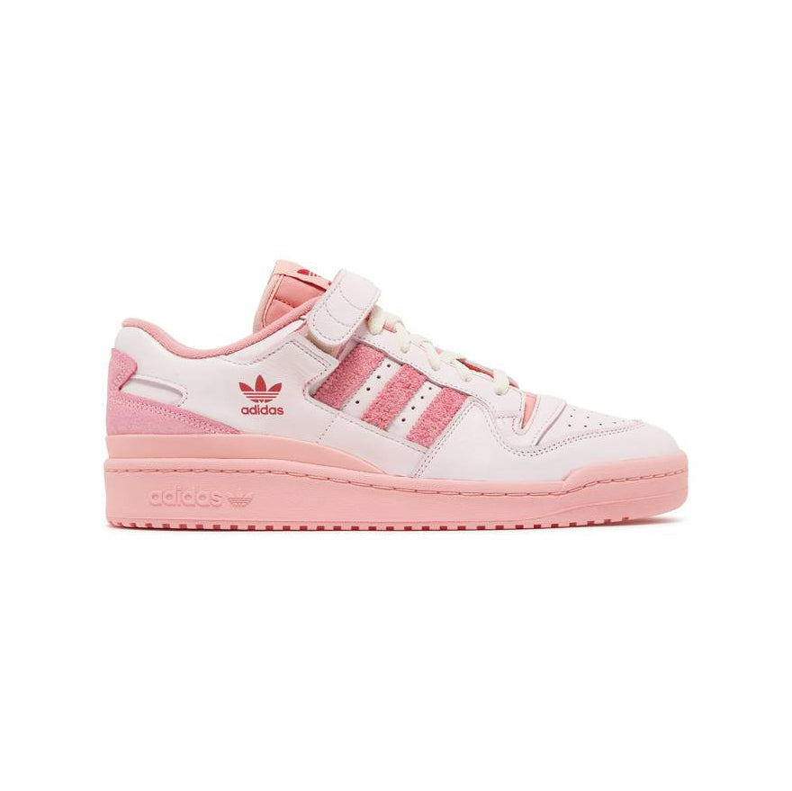 Sneaker Adidas Forum 84 Low Rosa Triplo in Leder