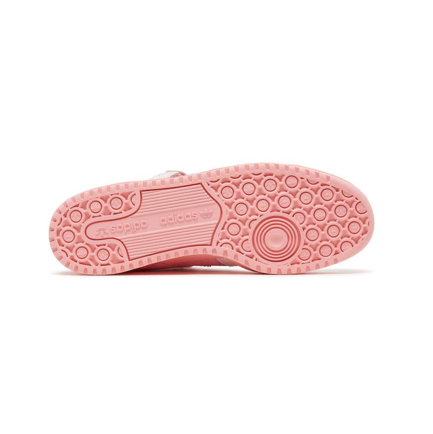 Sneaker Adidas Forum 84 Low Rosa Triplo in Leder