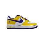 Nike Air Force 1 Low GS Gelb und Violett Kobe Bryant Edition 2009