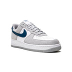 Nike Air Force 1 Low Athletisch Club Grau und Blau Marina