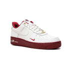Nike Air Force 1 Low 40® Anniversario Weiß und Rot Team