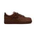 Nike Air Force 1 Low Cacao Braun in Leder Scamosciata