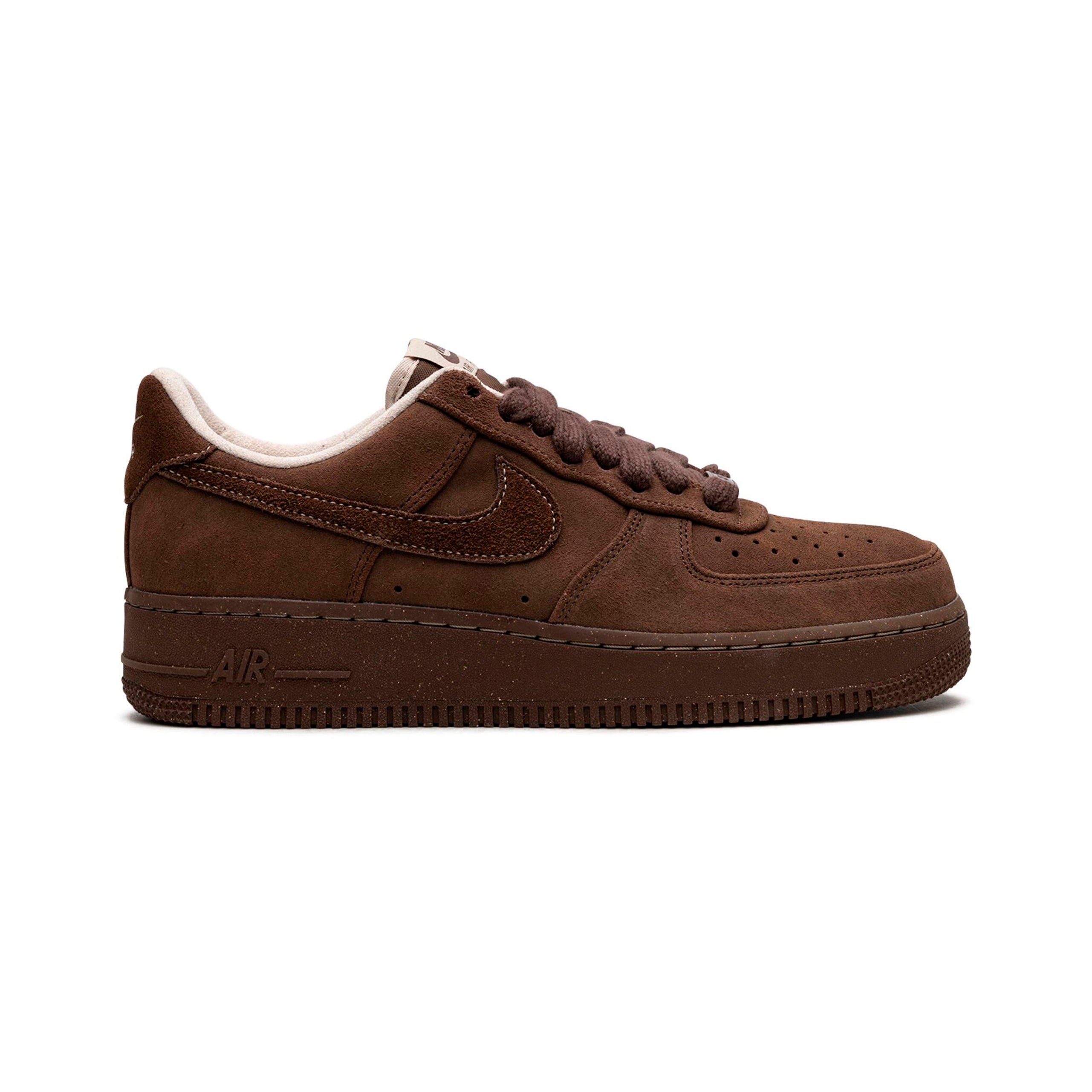 Nike Air Force 1 Low Cacao Braun in Leder Scamosciata