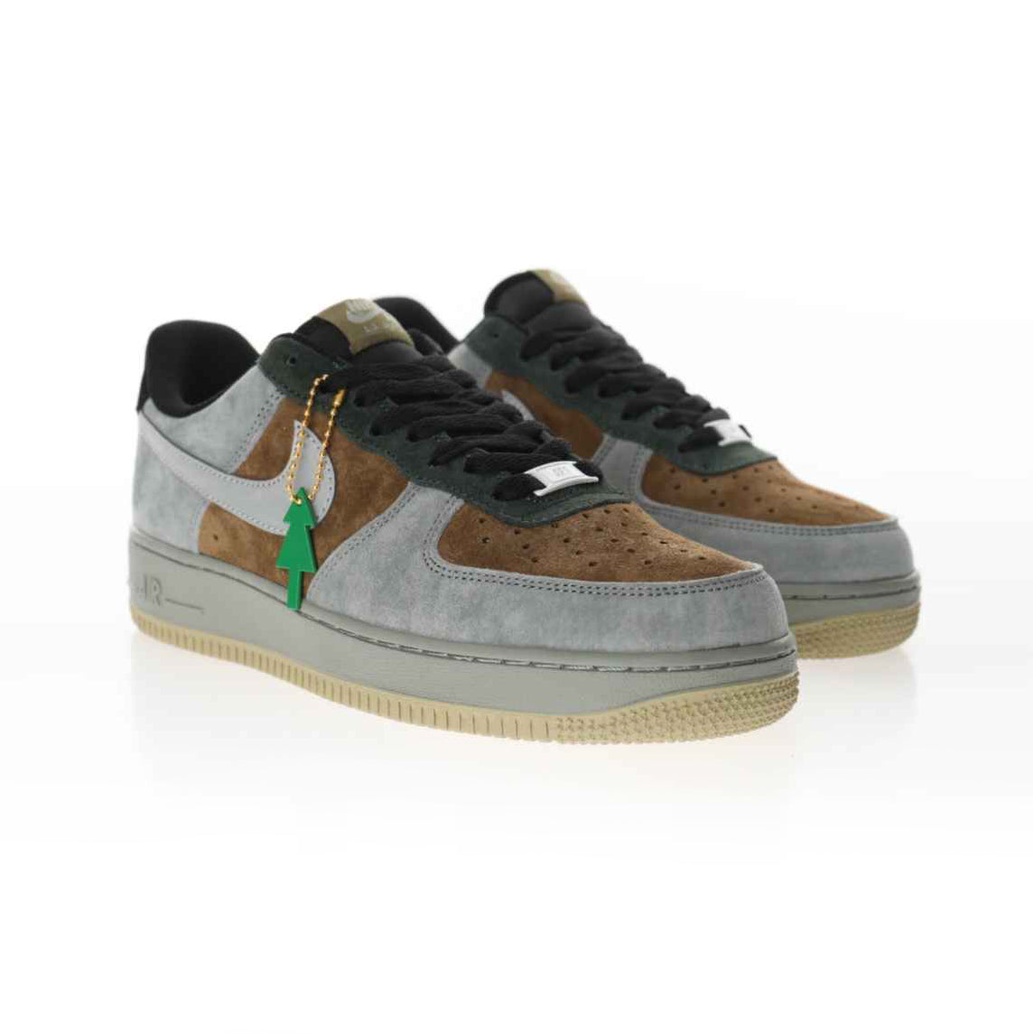 Nike Air Force 1 '07 Edition Natale Grau Dunkel und Braun