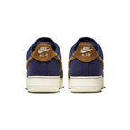 Nike Air Force 1 '07 Premium Tweed Blau Navy und Braun