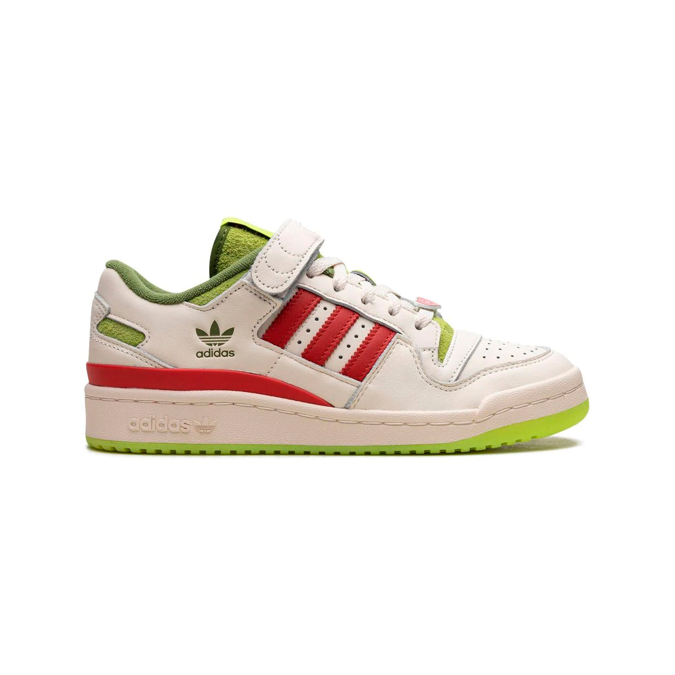 Sneaker Adidas Forum Low The Grinch Grün Rot Weiß