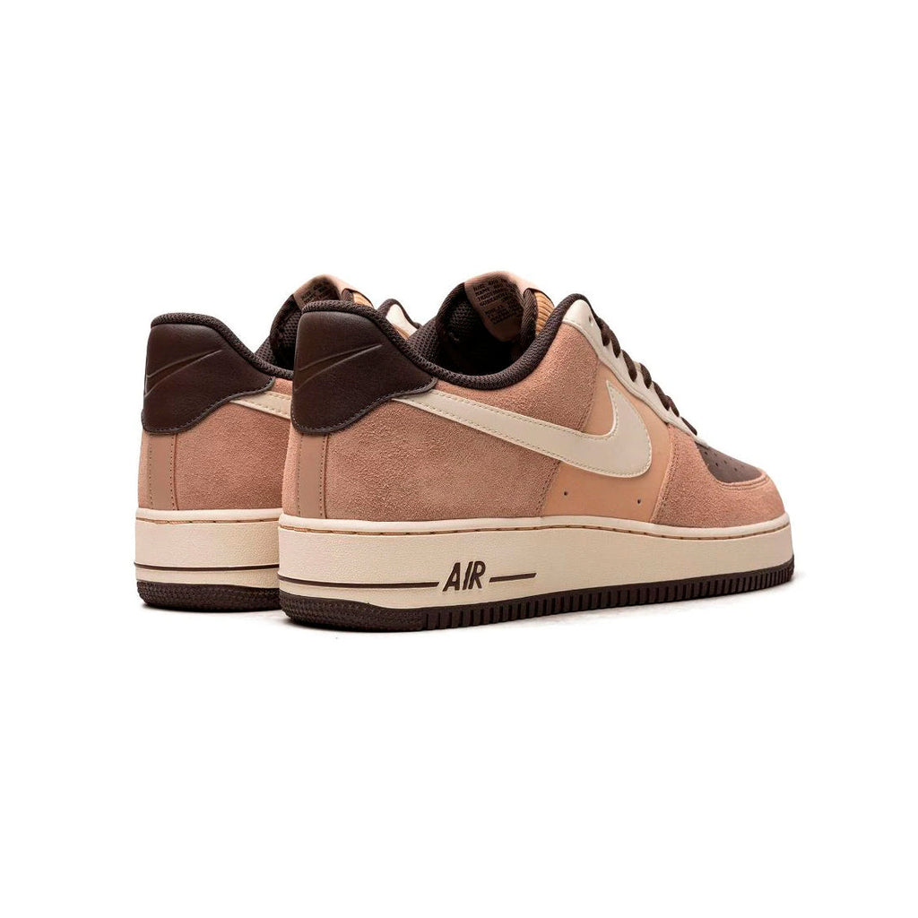 Nike Air Force 1 Low Braun Cocco und Latte aus Cocco in Leder Scamosciata