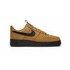 Nike Air Force 1 Low Braun Wheat mit Swoosh Schwarz