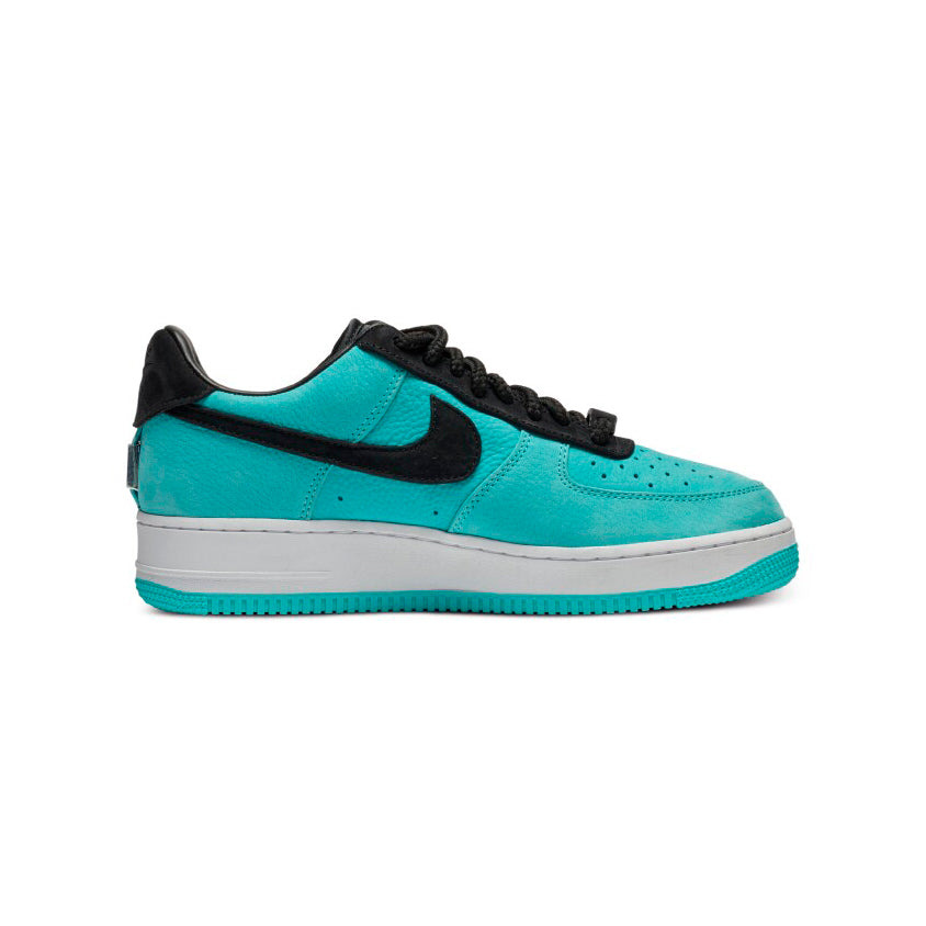 Nike Air Force 1 Low x Tiffany Blau 1837 mit Swoosh Schwarz