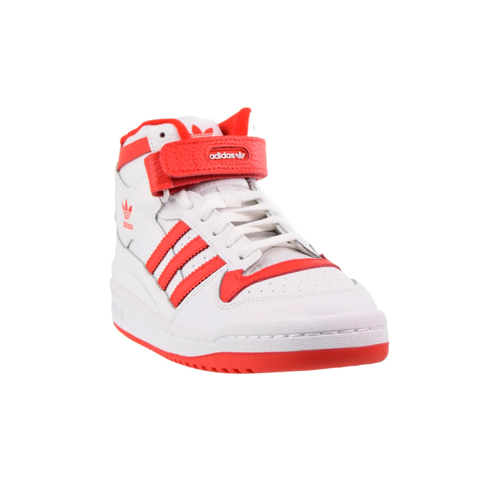 Adidas Forum Mid Kinder Weiß und Rot Sneaker Alte