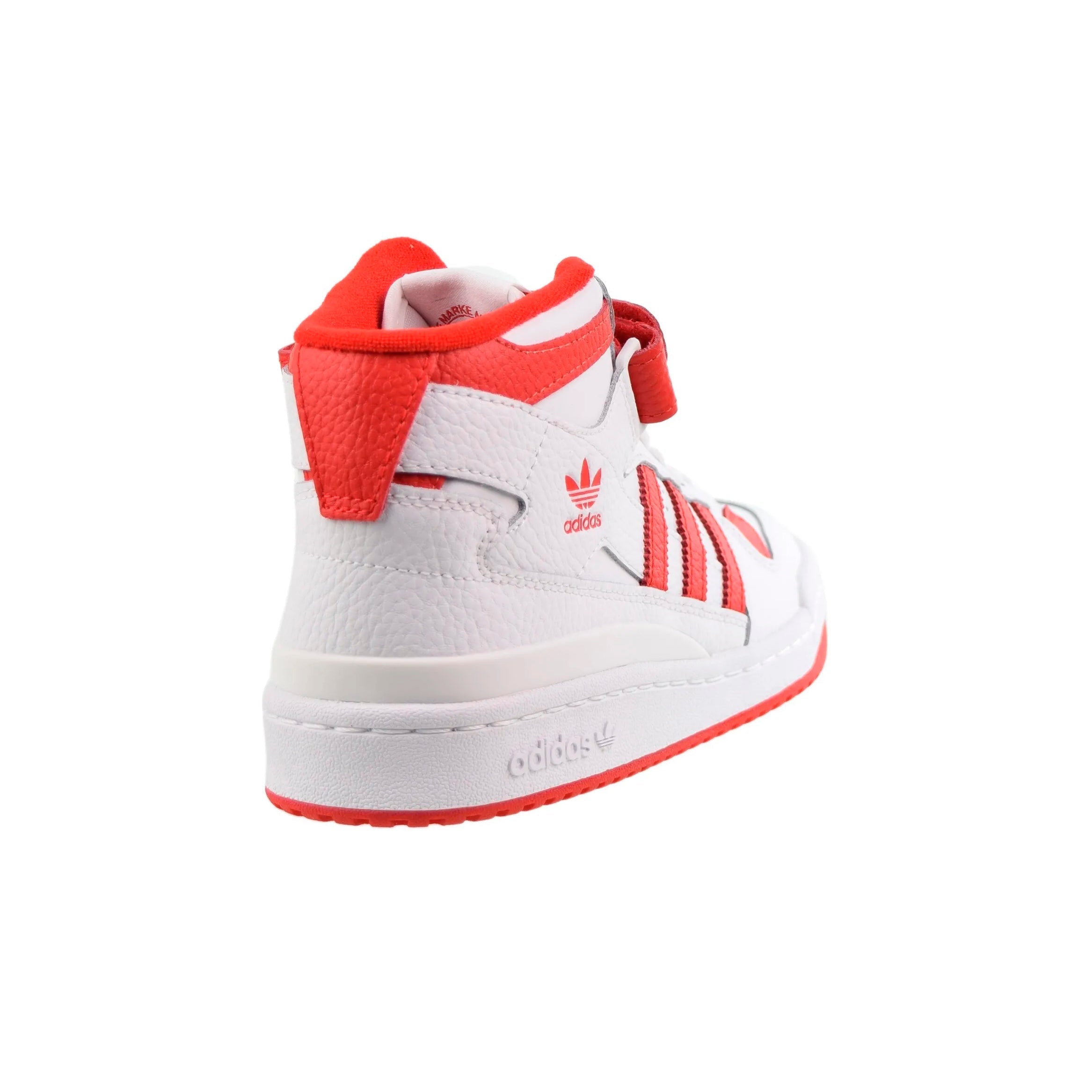 Adidas Forum Mid Kinder Weiß und Rot Sneaker Alte