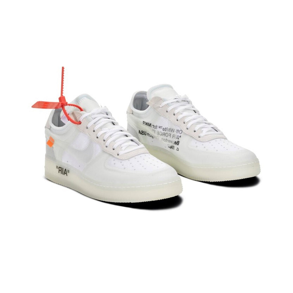 Nike Air Force 1 Low x Off-Weiß Weiß mit Details Trasparenti