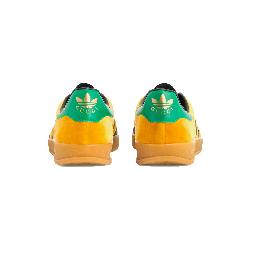 Adidas Gazelle x Gucci Gelb Schwarz Grün Schuhe Exklusiv
