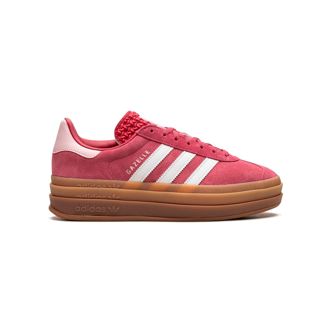 Adidas Originals Gazelle Bold Damen Rosa Flamingo Suede Platform
