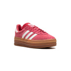 Adidas Originals Gazelle Bold Damen Rosa Flamingo Suede Platform