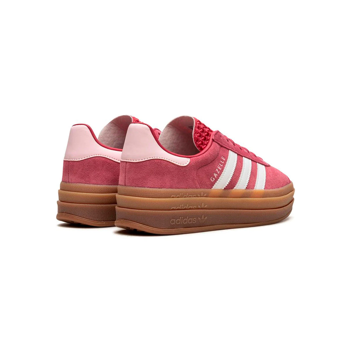 Adidas Originals Gazelle Bold Damen Rosa Flamingo Suede Platform